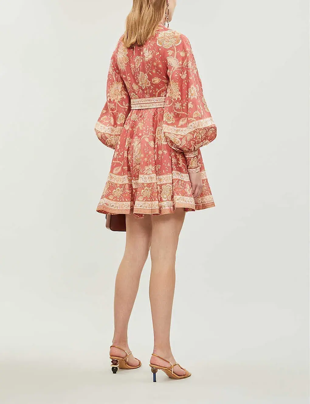 Zimmermann Veneto Border Short Dress Floral Size 1 / Au 10 - Image 3