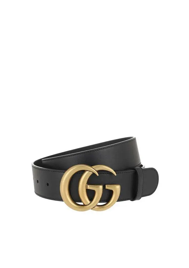 Gucci Double G Buckle Belt Black - Image 1