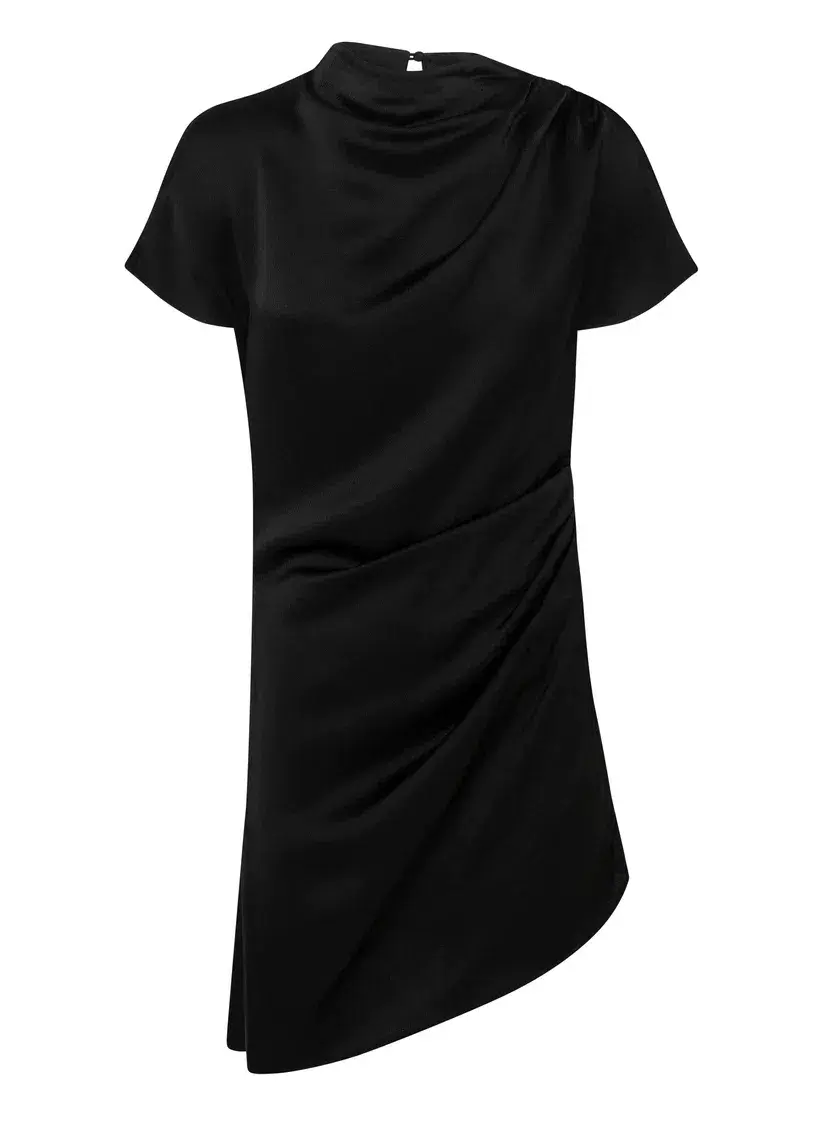 Anna Quan Macey Mini Dress Ebony Size 8 - Image 5