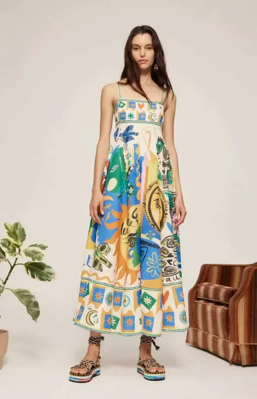 Alemais The Soleil Sundress Multi Size 10 - Image 2