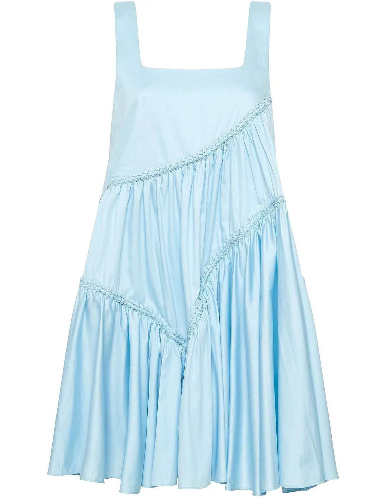 Aje Casabianca Sleeveless Dress Blue Size 8 - Image 4
