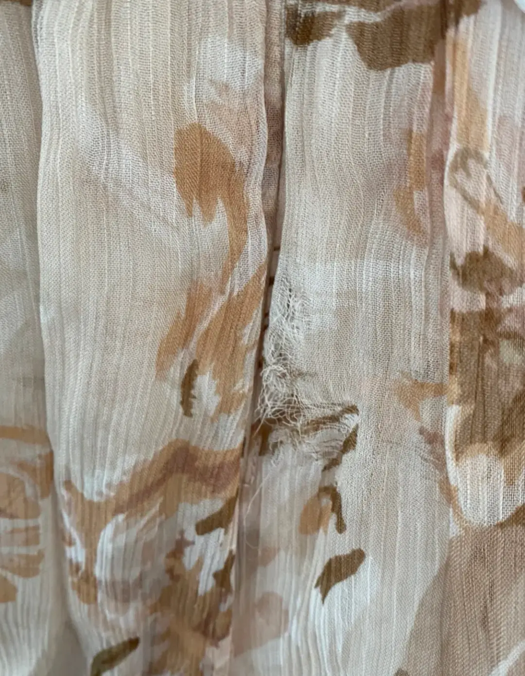 Shona Joy Nina Midi Dress Blush/Multi Size 8 for rent on The Volte - main image