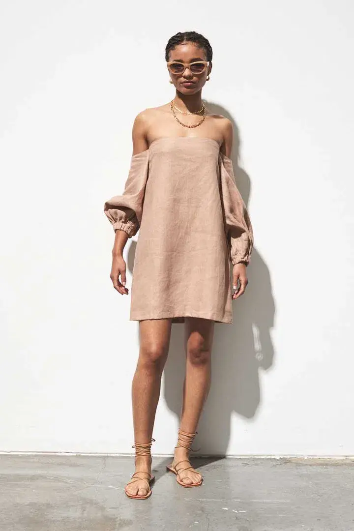 Maurie & Eve Acme Dress in Tan Size 8  - Image 1