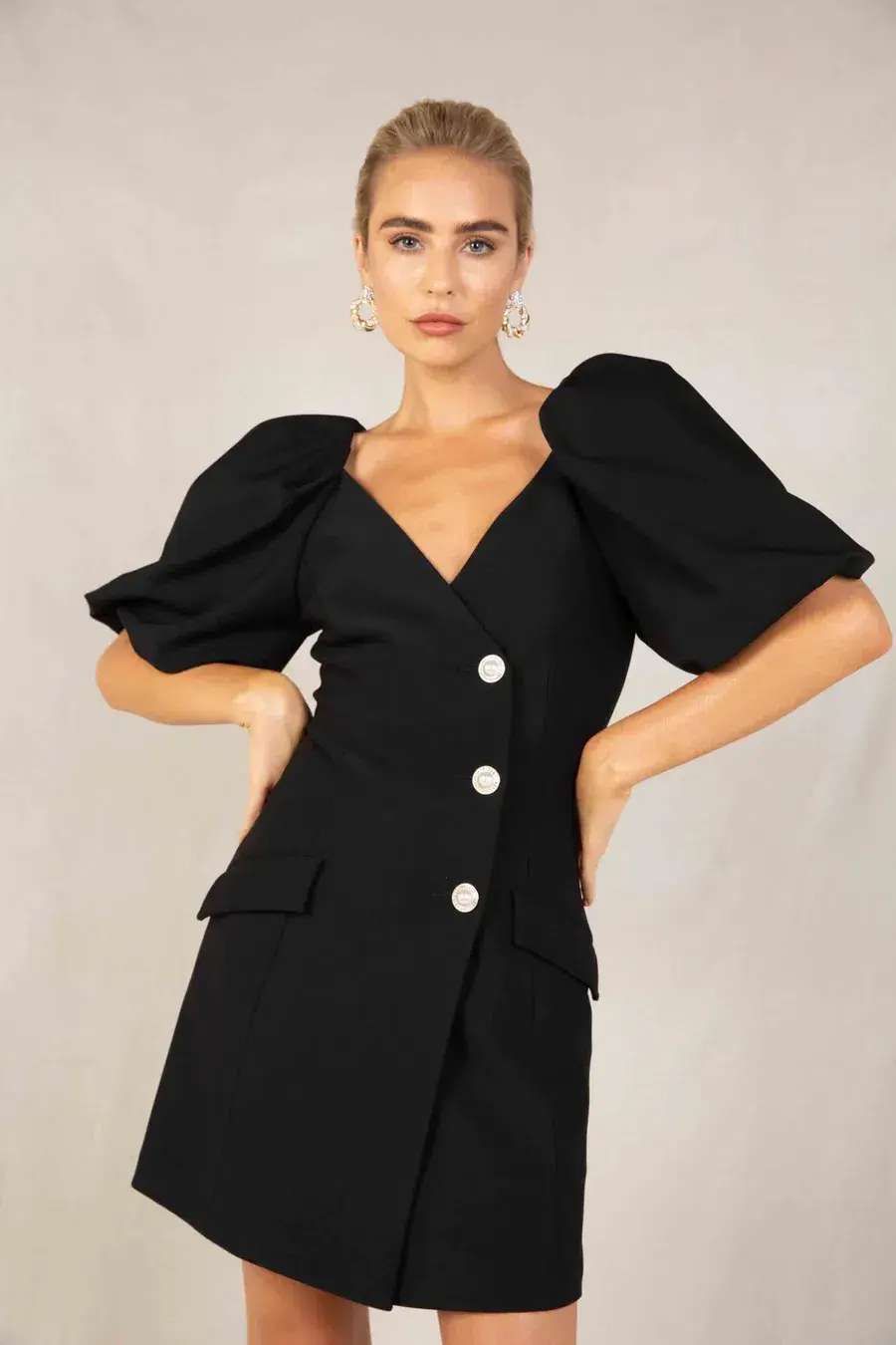 Misha Chanel Dress Black Size 10 - Image 2