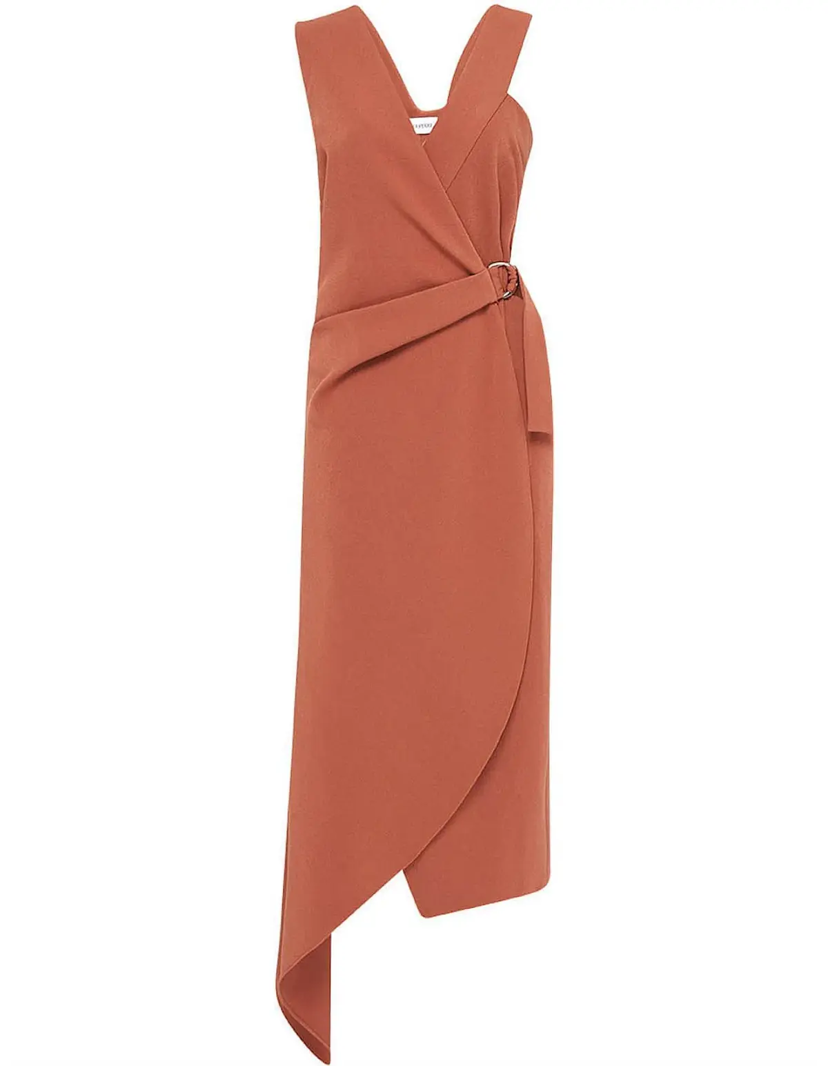 Bianca Spender Copper Chloe Dress Copper Brown Size 10 - Image 3