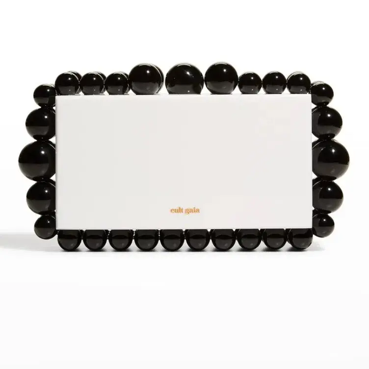 Cult Gaia Eos Clutch Black/White - Image 5