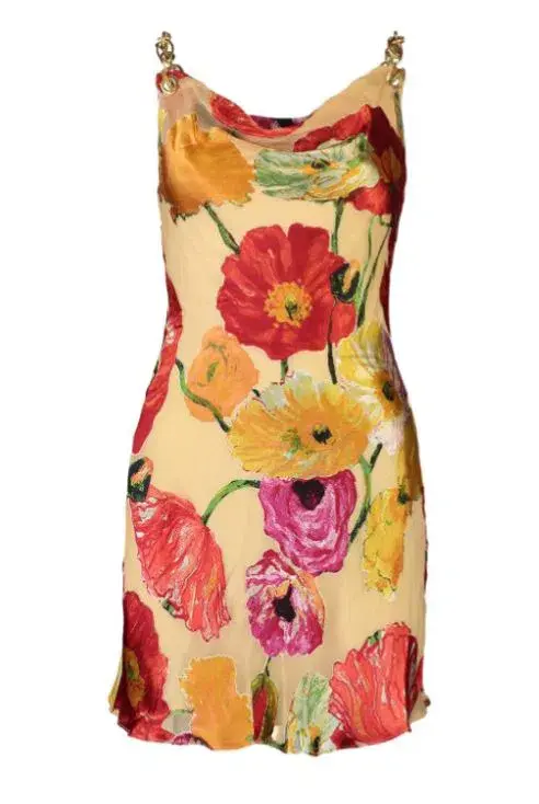 Cult Gaia Nerida Dress Floral Size 10 - Image 4