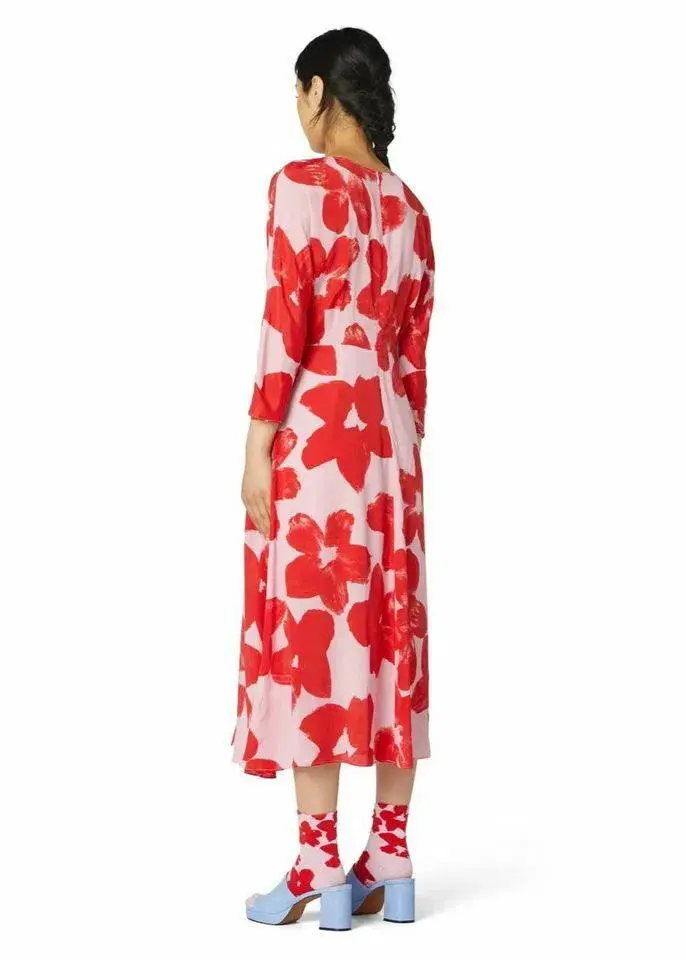 Gorman Poppy Long Dress Floral Size 8 - Image 3