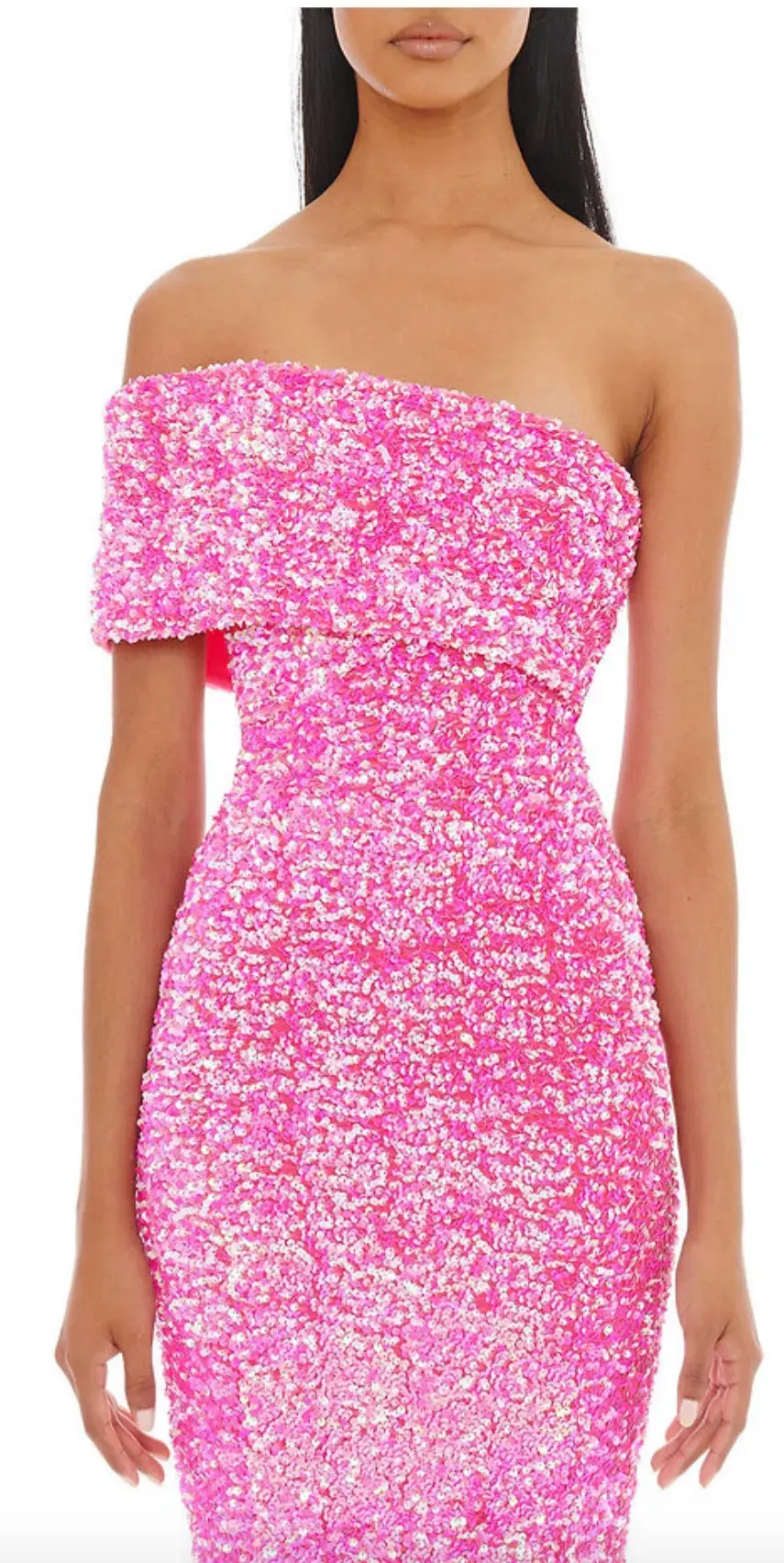 Eliya The Label Alyssa Sequin Dress Pink Size XS / Au 6 - Image 4