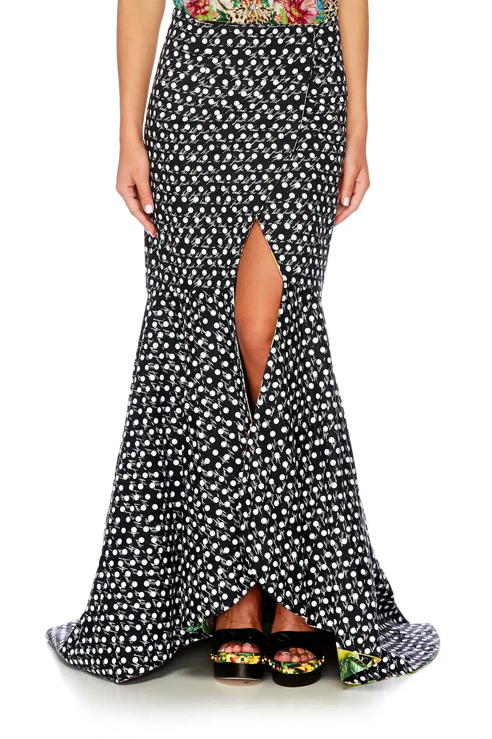Camilla Call Me Carmen Wrap Skirt With Front Tucks Size S - Image 4