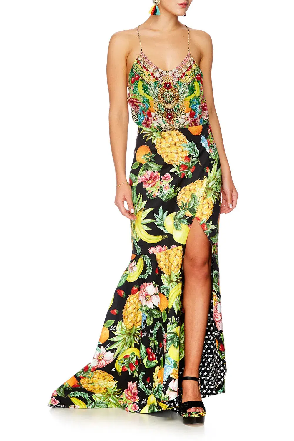 Camilla Call Me Carmen Wrap Skirt With Front Tucks Size S - Image 1