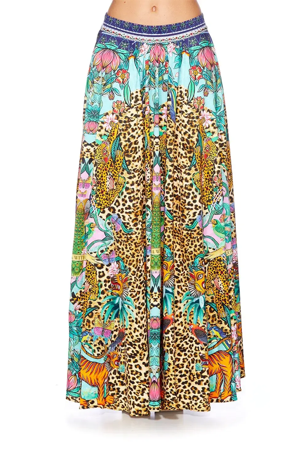 Camilla Full Hem Skirt The Jungle Book Print Size 8 - Image 3