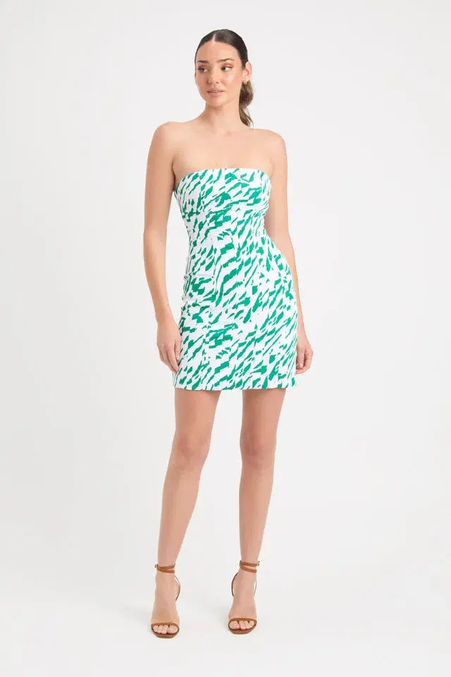 Kookai Jamila Mini Dress Multi Print Size 34 / Au 6 - Image 1