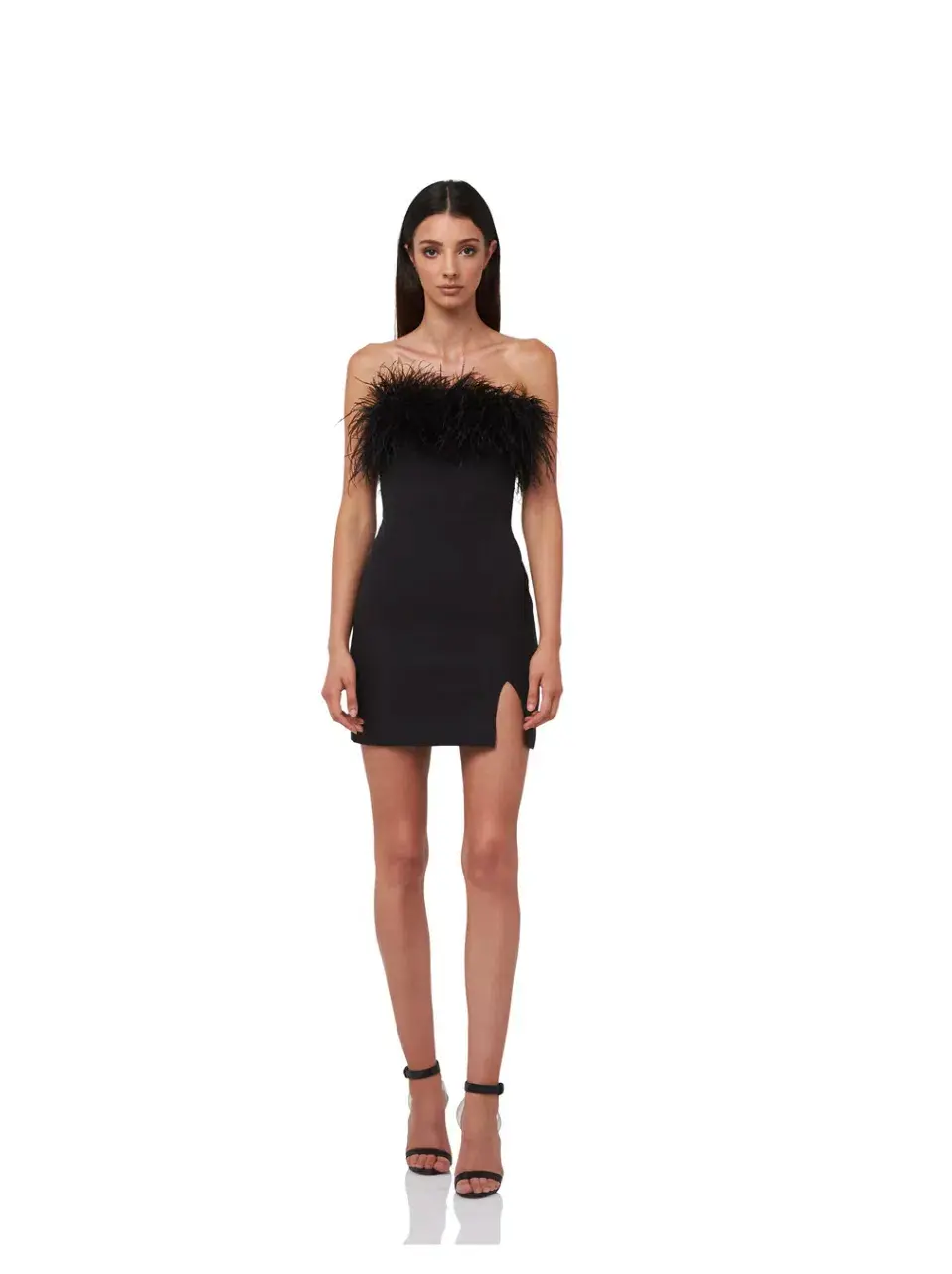Par Violet Age Of Innocence Mini Dress Black Size 8 - Image 1