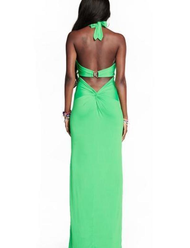 I. AM. GIA Leska Dress Green Size 8 - Image 3
