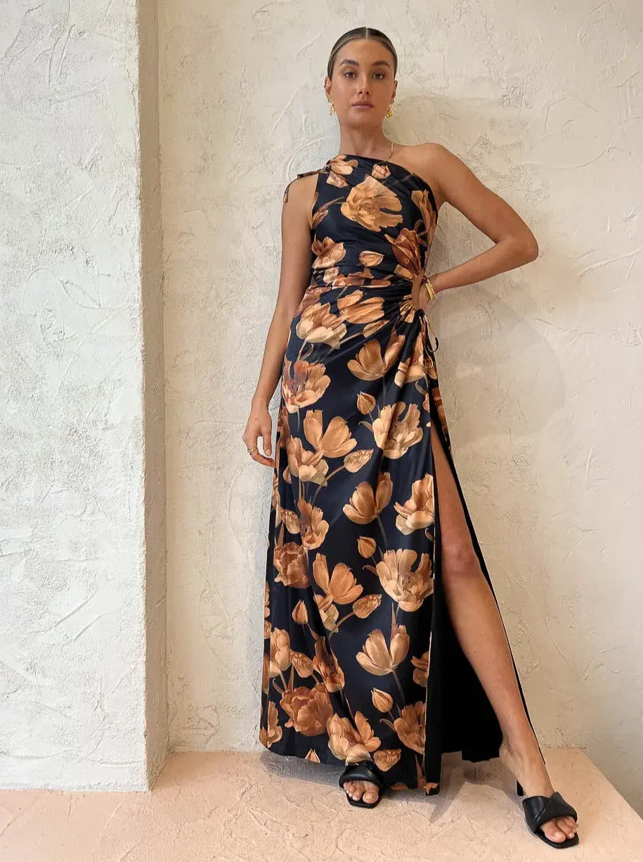 Sonya Moda Nour Marabella Maxi Dress Print Size 8 - Image 3