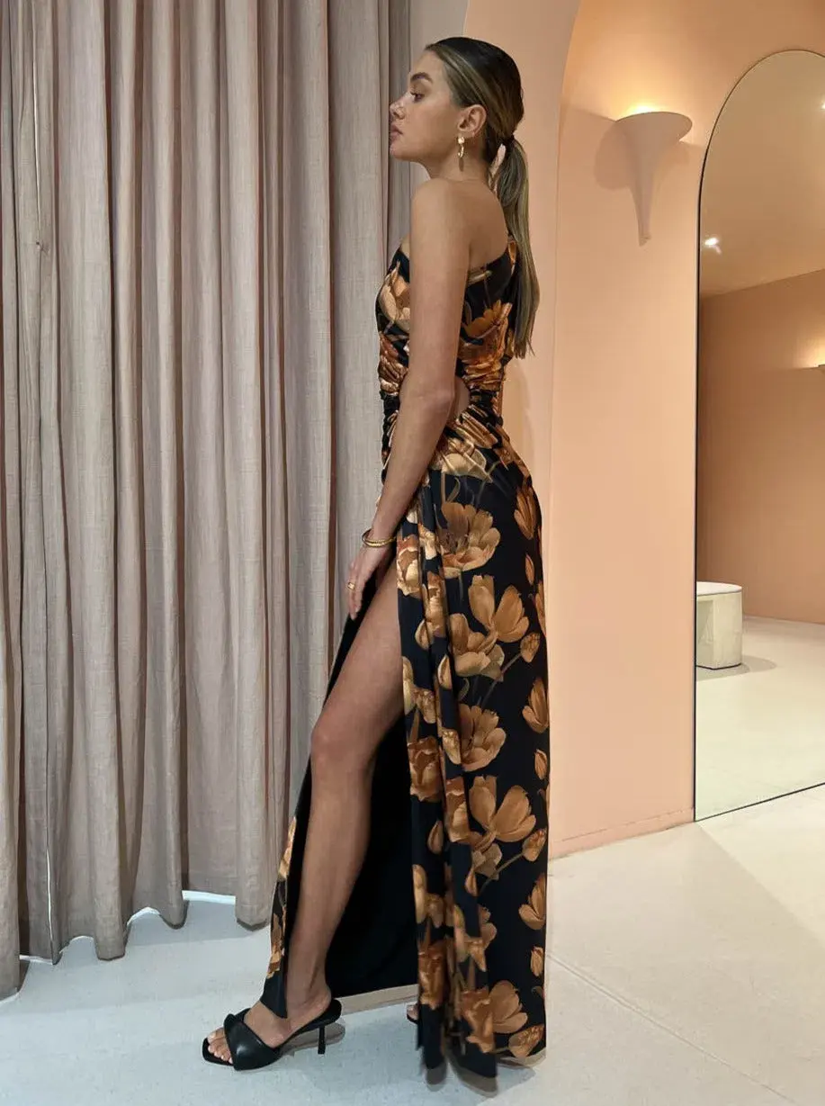 Sonya Moda Nour Marabella Maxi Dress Print Size 8 - Image 2