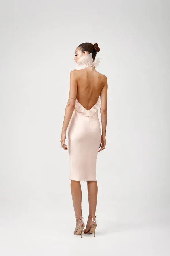 Lexi Chantal Dress Pink Size 8 - Image 3