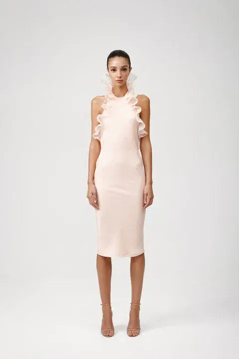 Lexi Chantal Dress Pink Size 8 - Image 1