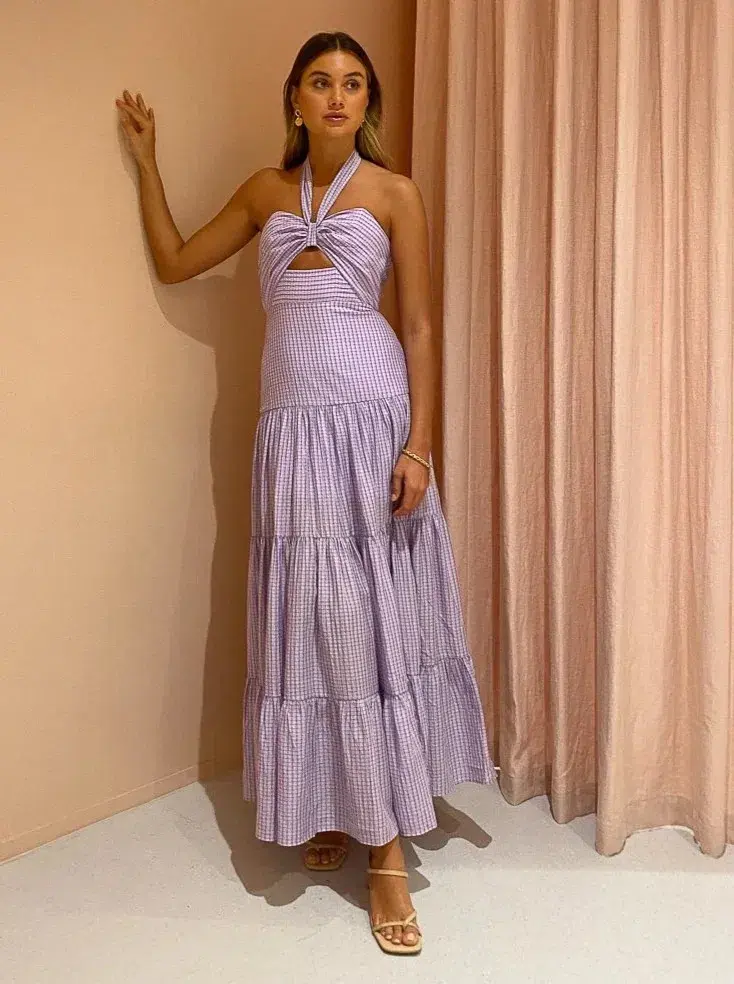 Significant Other Tuscany Dress in Lilac Size 10 - Image 1