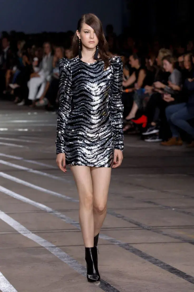 Carla Zampatti Sequins Dress Size 4 for rent on The Volte - main image