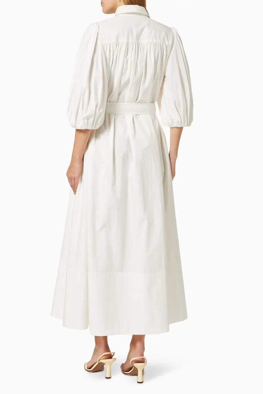 Aje Casabianca Shirt Dress White Size 6 - Image 2