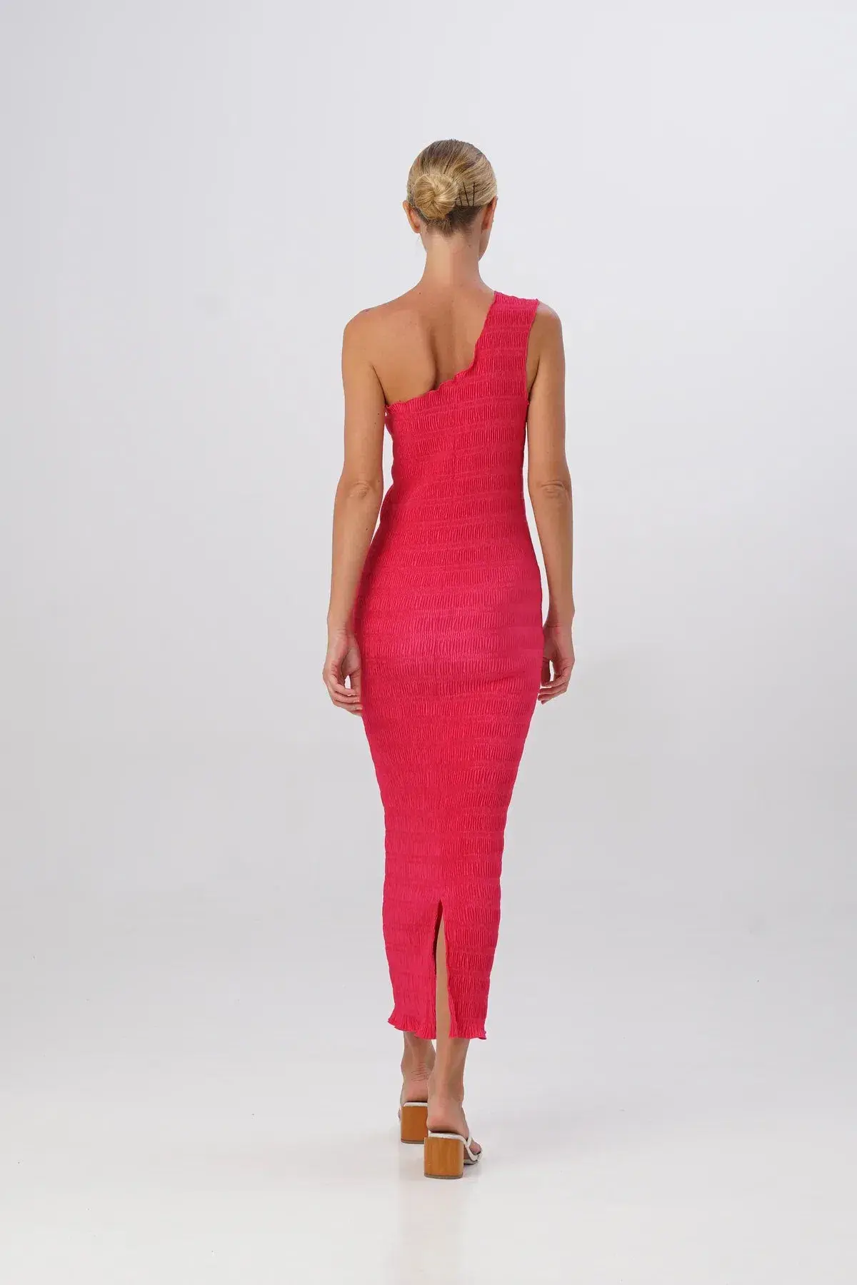 L'Idee Gigi Smocking Gown Punch Size 6 - Image 3
