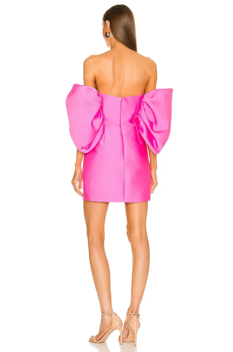 Solace London Elina Mini Dress in Pink Size 2/Au 8  - Image 3