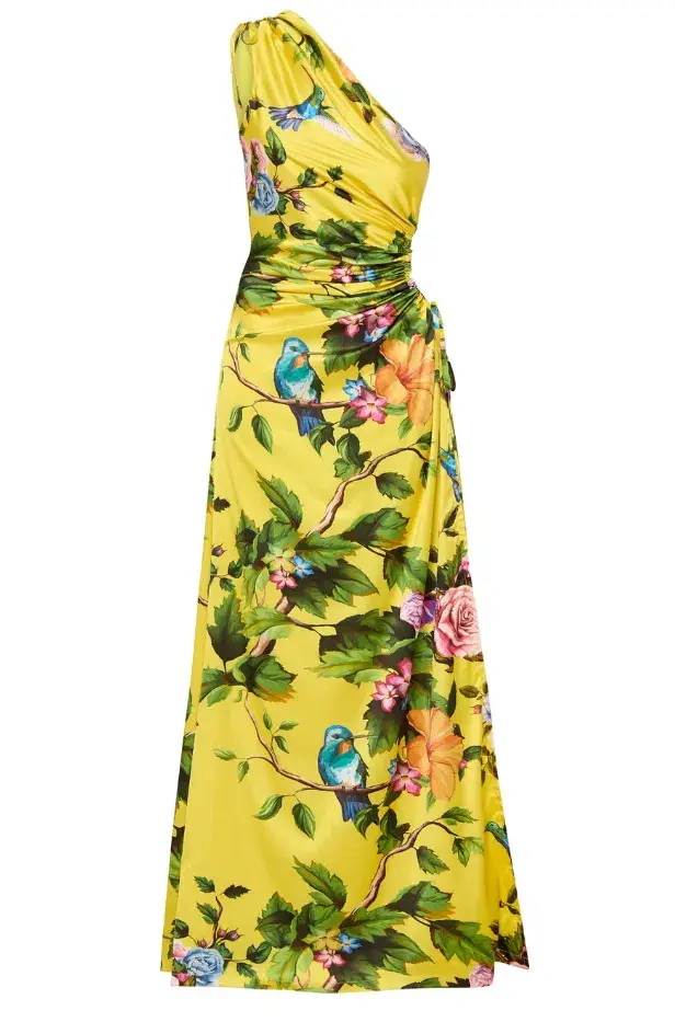 Sonya Moda Nour Maxi Dress Royal Botanica Floral Size 10 / M - Image 4