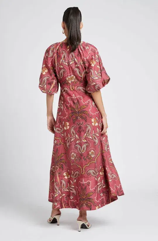 Sheike Panama Maxi Dress Print Size 10 - Image 3