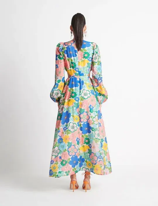 Sheike Free Spirit Maxi Dress Floral Size 12 - Image 4