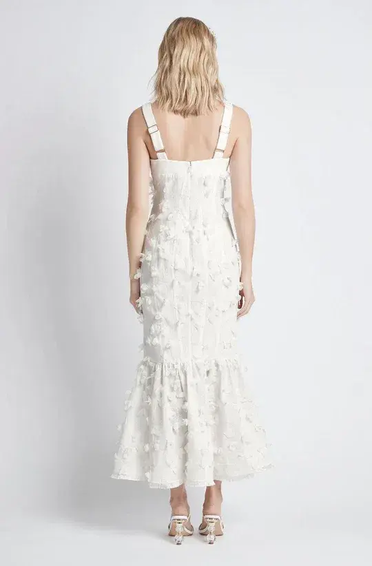 Sheike Petal Dreams Midi Dress White Size 8 - Image 3