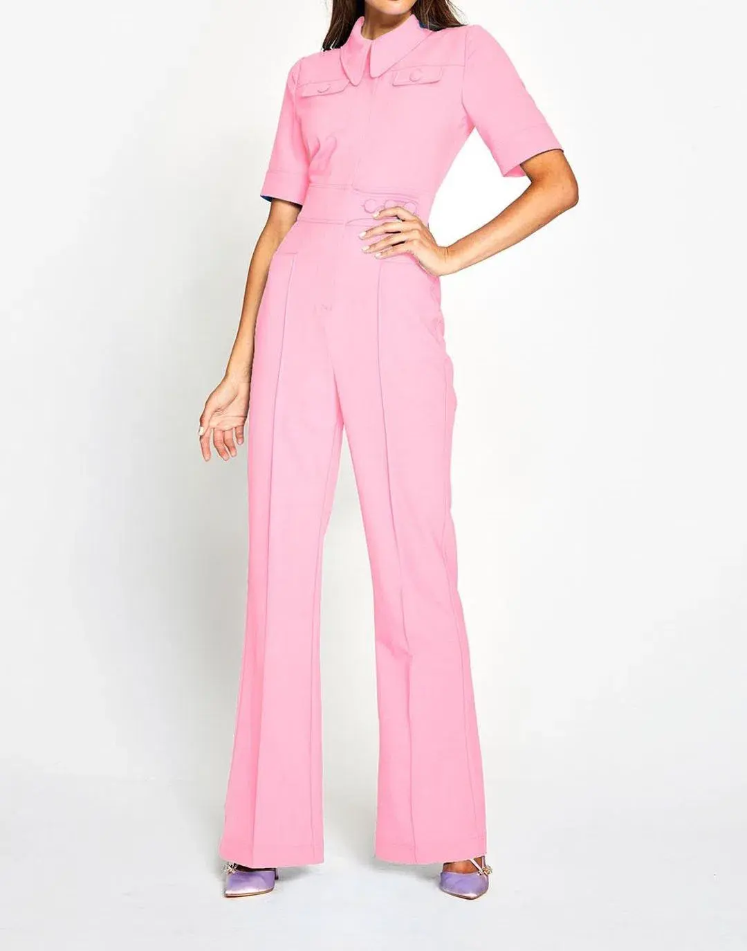 Alice McCall Little Journey Jumpsuit Pink Size 6 - Image 1