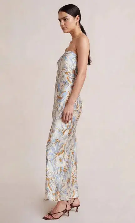 Bec & Bridge Stella Strapless Dress Floral Size 8 - Image 2