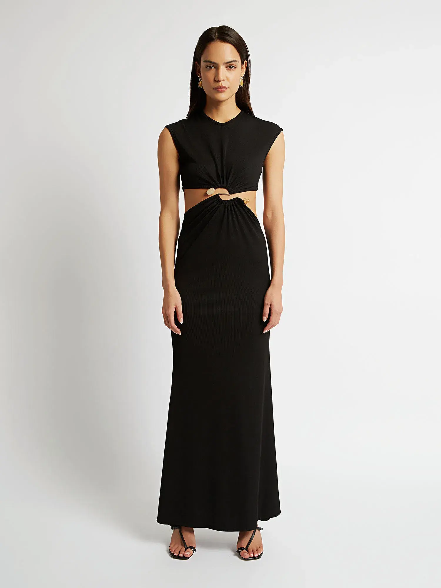Christopher Esber Distorted Quartz Split Tank Dress Size XS/Au 6 - Image 1