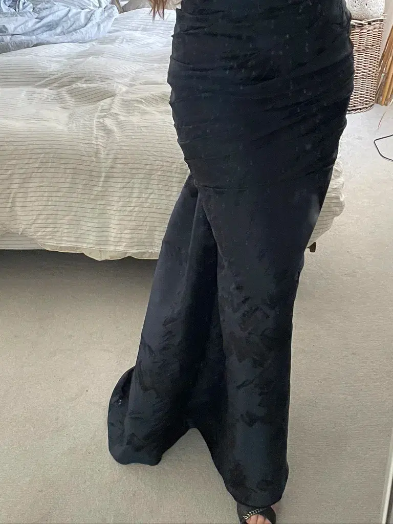 J. Mendel Paris floor-length navy size 12  - Image 10
