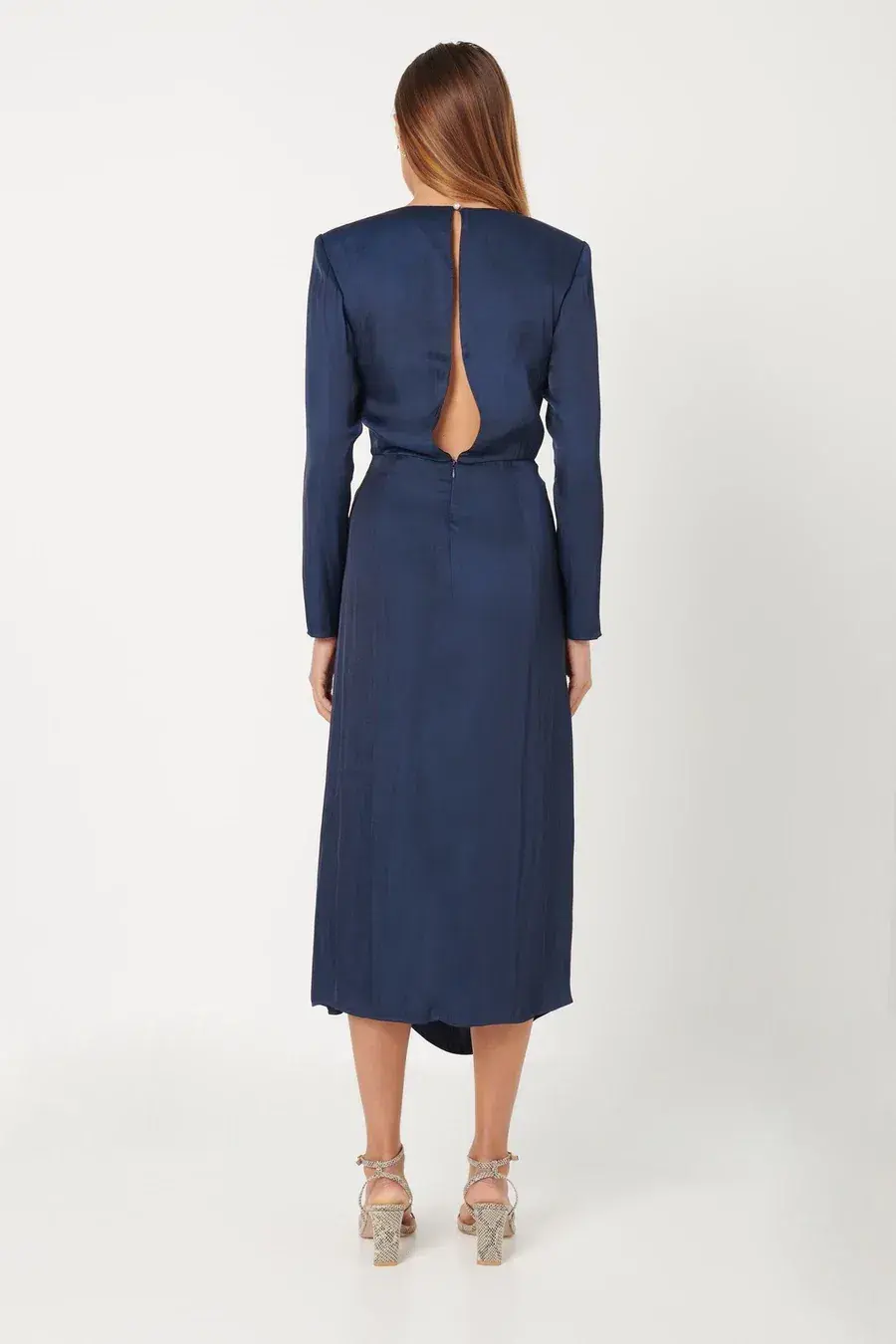 Elliatt Ministry Dress Midnight Blue Size S/ Au 8 for rent on The Volte - main image