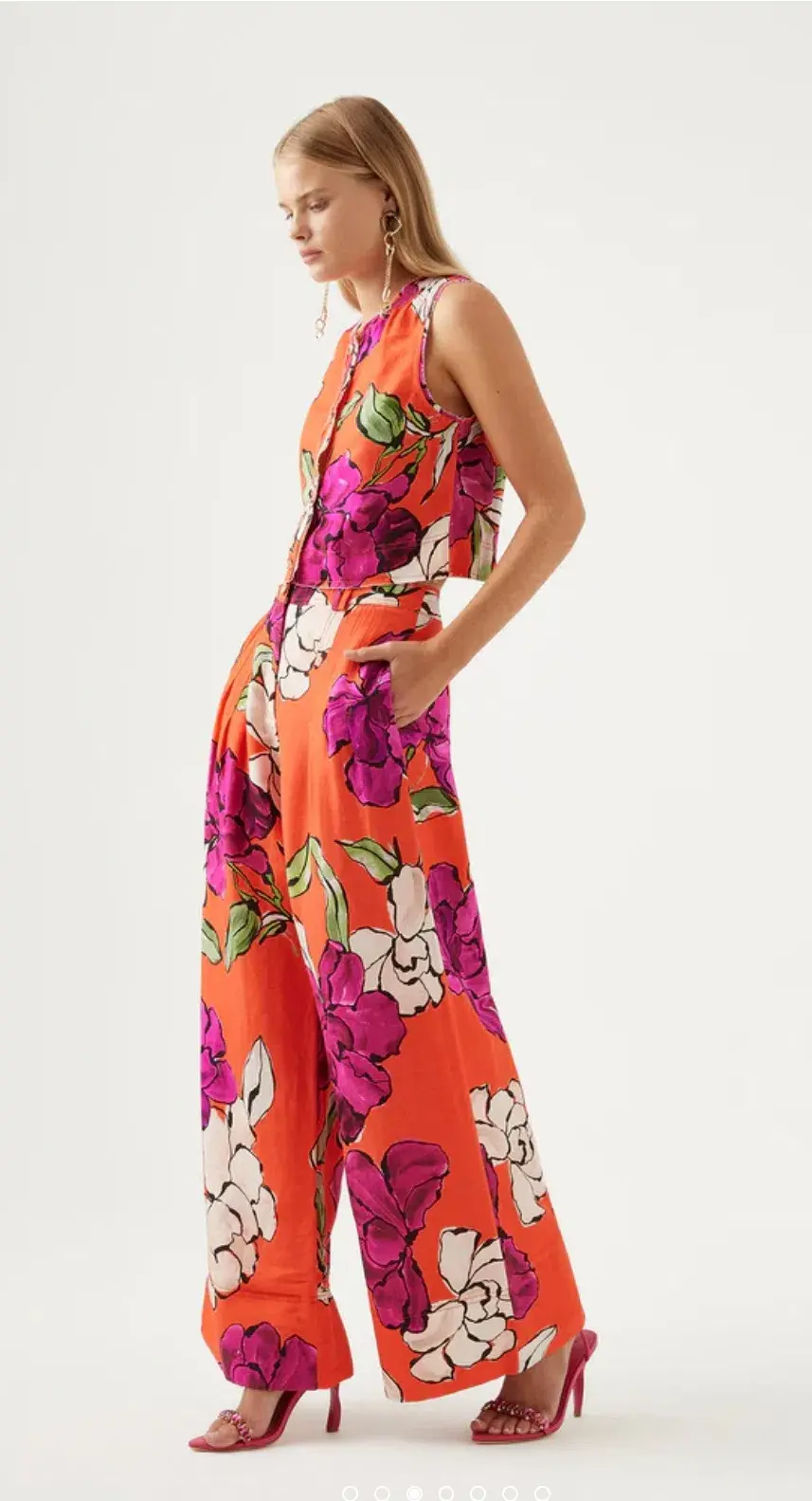 Aje Bessie Shell Top Floral Size 14 / XL - Image 2