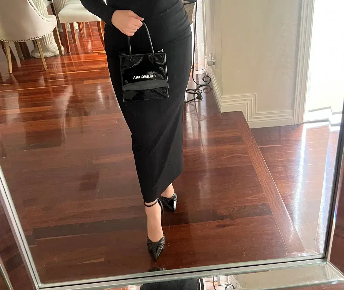 Solace London Ares Maxi Dress Black Size 10 - Image 2
