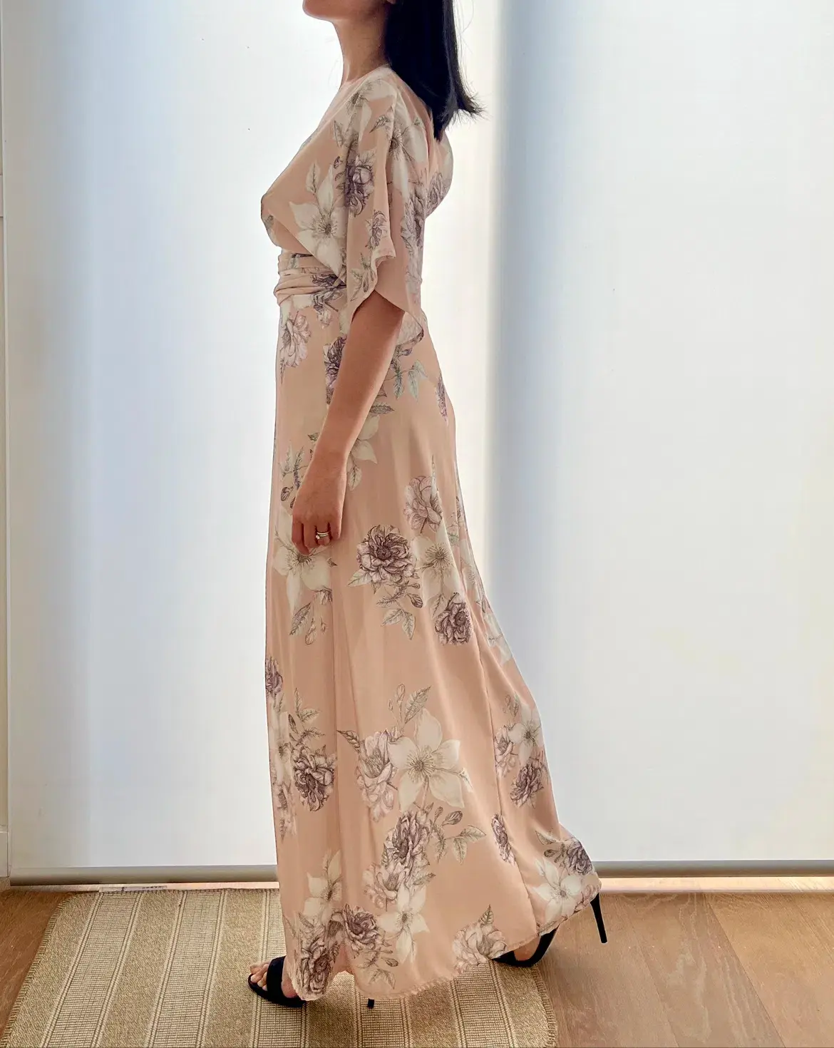 Sheike Bella Maxi Dress Floral Size 8 - Image 3