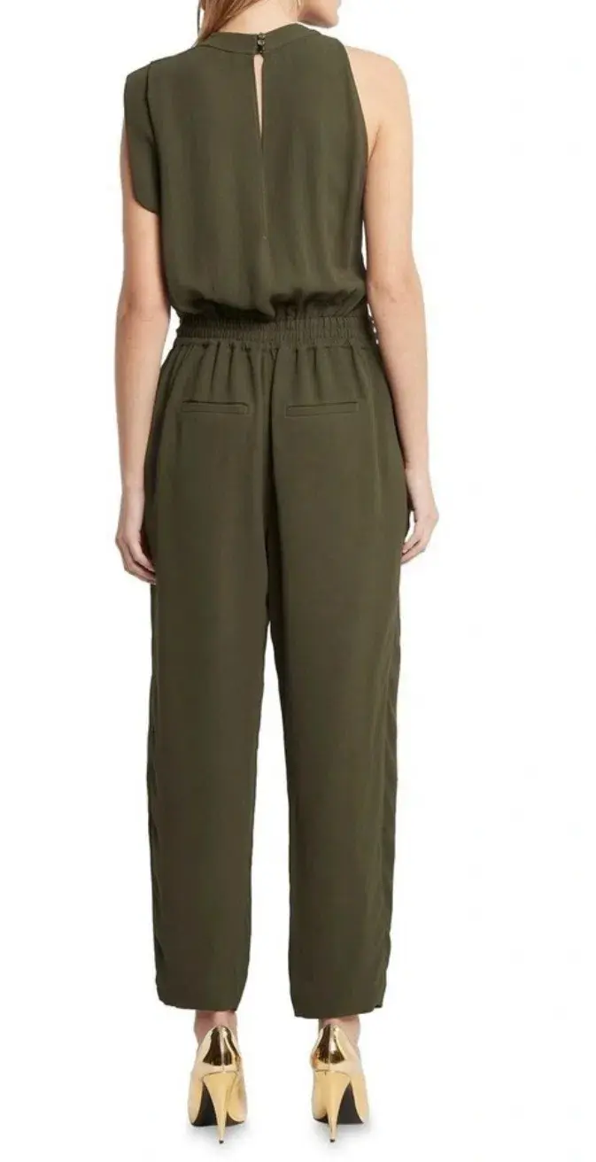 Sass & Bide Lost In Yesterday Jumpsuit Green Size 10 for rent on The Volte - main image
