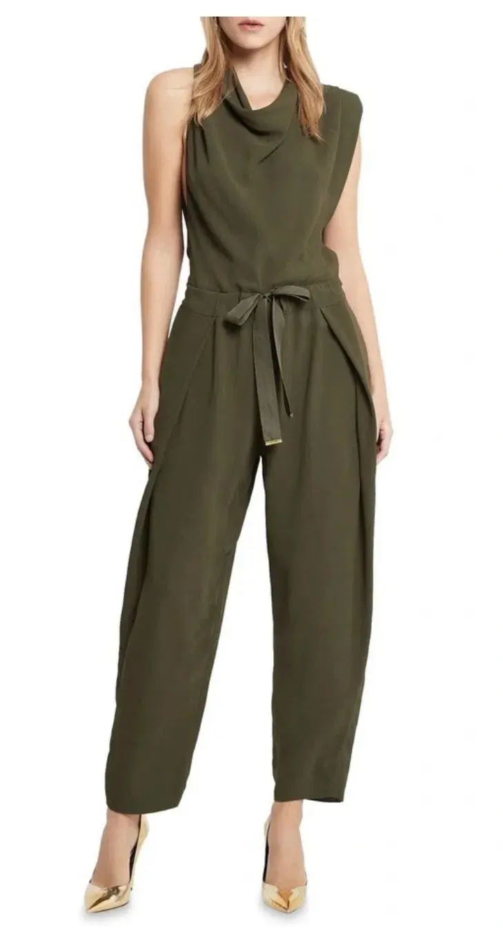 Sass & Bide Lost In Yesterday Jumpsuit Green Size 10 for rent on The Volte - main image