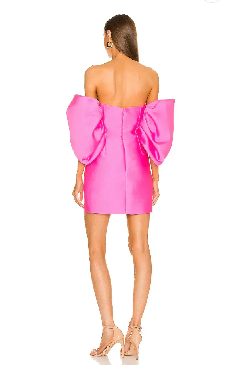 Solace London The Elina Mini Dress in Pink Size 6  - Image 2