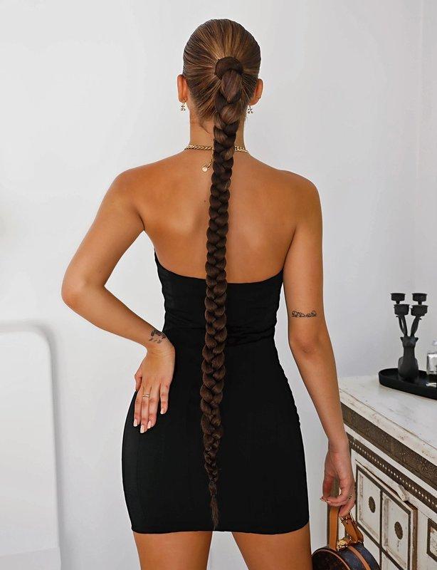 I. AM. GIA Subra Corset Dress Black Size Small  - Image 5