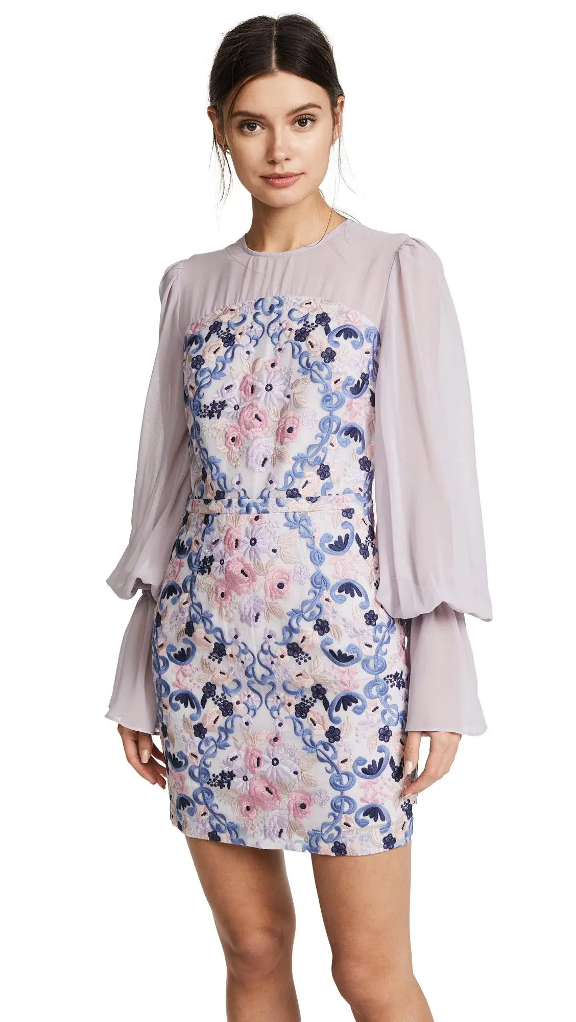 We Are Kindred Elisabetta Mini Dress Purple Size 6  - Image 1