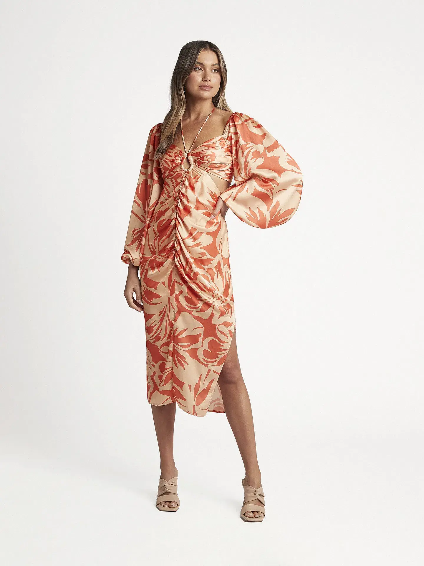 Sheike Cuban Nights Dress Print Size 8 / S - Image 1