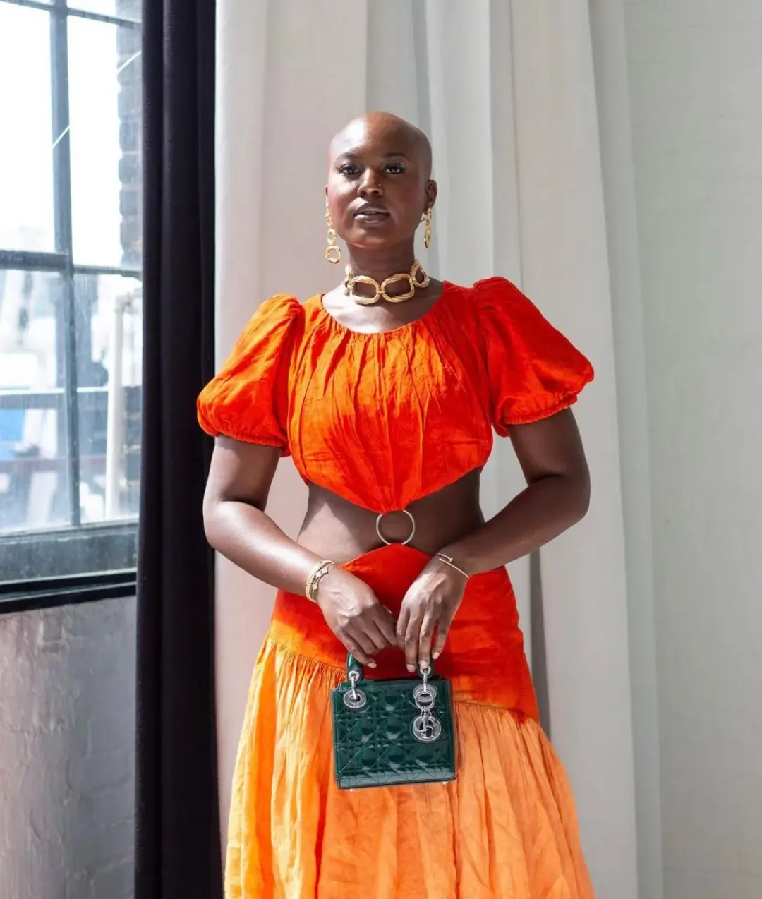 KÍLĖNTÁR Oshunmare Dress  for rent on The Volte - main image