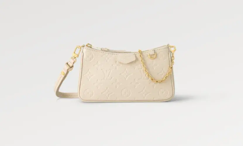 Louis Vuitton Easy Pouch Handbag Nude - Image 3