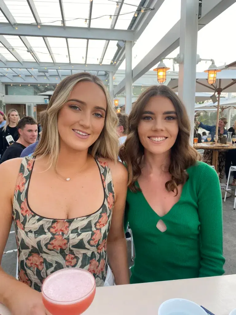 Bec & Bridge Freya Knit V Maxi Dress Green Size XS/Au 6 for rent on The Volte - main image