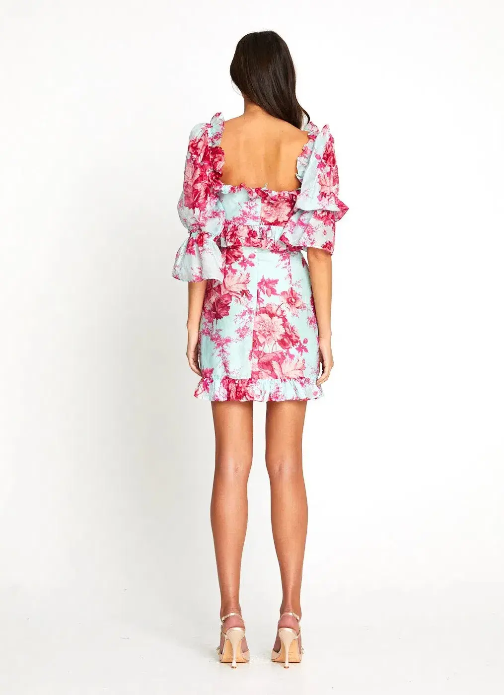 Alice McCall Flamingo Mini Dress Print Size 6 - Image 3